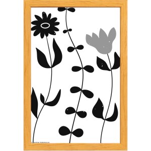 Walther Marco de madera Liv Monstera 20x30 cm naturaleza