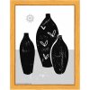 Marco de madera Walther Liv Monstera 15x20 cm naturaleza