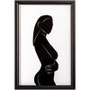 Marco de madera Walther Ilo 20x30 cm cristal acrílico negro