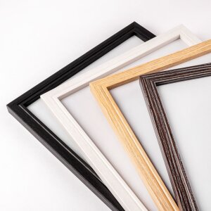 Marco de madera Walther Ilo 13x18 cm cristal acrílico marrón claro
