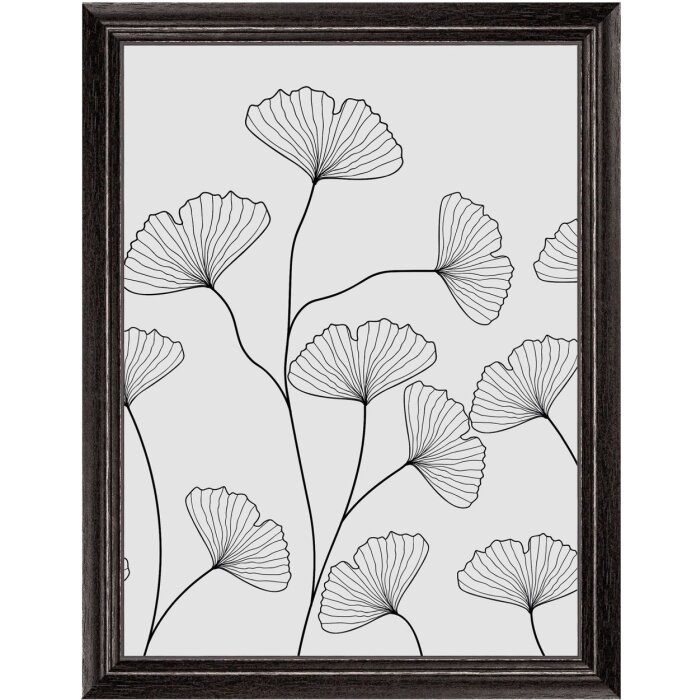 Marco de madera Walther Ilo 15x20 cm cristal acrílico negro