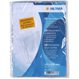 HERMA 1333 Tarjetero 155x220 mm Documentos DIN A5...