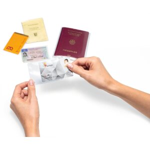 HERMA 5020 Fundas para tarjetas de identidad 95x135 mm para billetes/tarjetas de identidad infantiles