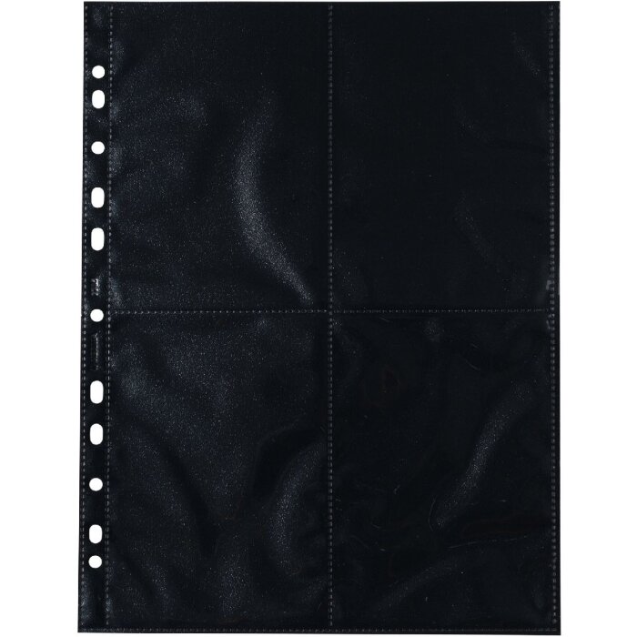 HERMA 7711 Fundas fotográficas Fotophan 10x15 cm alto negro 250 fundas