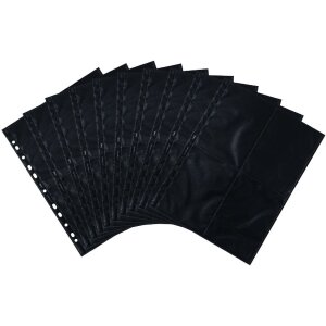 HERMA 7711 Fundas fotográficas Fotophan 10x15 cm alto negro 250 fundas