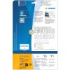 HERMA 10700 etiquetas papel reciclado A4 25.4x10mm blanco permanente