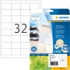 HERMA 10702 Etiquetas papel reciclado A4 48.3x33.8mm blanco permanente