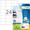 HERMA 10703 Etiquetas papel reciclado A4 70x36mm blanco permanente