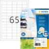 HERMA 10725 Etiquetas de papel reciclado A4 38,1x21,2 mm blanco adhesivo permanente