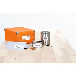 HERMA 10737 Etiquetas de papel reciclado A4 210x148 mm...