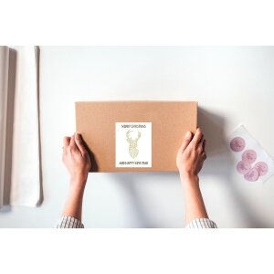 HERMA 10737 Etiquetas de papel reciclado A4 210x148 mm blanco adhesivo permanente