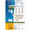 HERMA 10761 Etiquetas Papel Silphie A4 Ø 40 mm marrón natural permanente