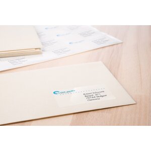 HERMA 10783 Etiquetas de film transparente A4 210x297 mm mate resistente a la intemperie