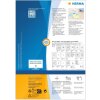 HERMA 10783 Etiquetas de film transparente A4 210x297 mm mate resistente a la intemperie