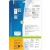 HERMA 10790 PREMIUM etiquetas corazón A4, Ø 35 mm, blancas, adhesivo permanente