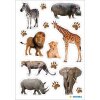 HERMA 15479 Set de vinilos decorativos Animales de África multicolor