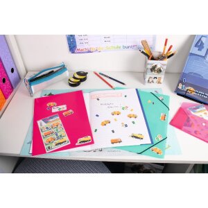 HERMA 15482 Set multicolor de adhesivos decorativos para vehículos de recogida de basuras