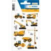 HERMA 15493 Pegatina Mágica Vehículos de Obras Set Transpuffy