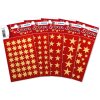 HERMA 15500 Set de adhesivos decorativos poinsettias oro