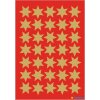 HERMA 15500 Set de adhesivos decorativos poinsettias oro