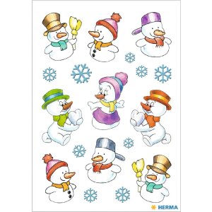 HERMA 15502 Adhesivos decorativos motivos navideños juego de colores