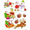 HERMA 15548 Set de pegatinas para ventanas Navidad motivos infantiles 25 piezas