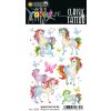 HERMA 15630 Classic Tattoo Unicornio de colores Best Friends