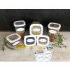 HERMA 15663 Etiquetas HOGAR óvalo tricolor 76x35 mm 18 piezas