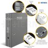 HERMA 19650 Motif Carpeta A4 Hielo 70mm Glaciar Estructura Estable