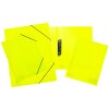 HERMA 19655 Carpeta A4 PP Amarillo Neón Resistente Cierre elástico