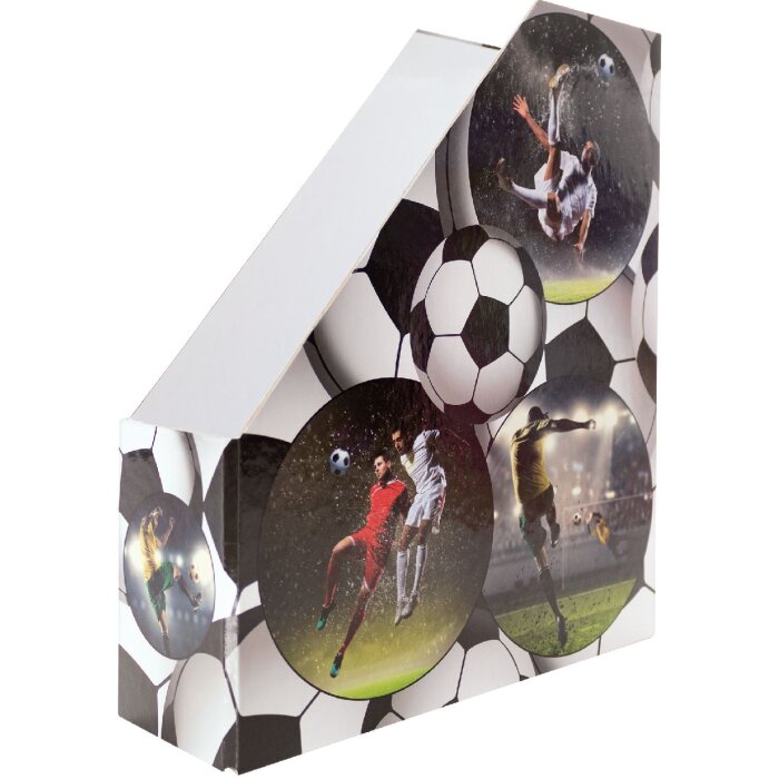 HERMA 19716 Organizador de carpetas de cartón A4 diseño fútbol agujero de agarre