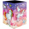 HERMA 19738 Papelera diseño unicornio cartón resistente 22x31,5cm