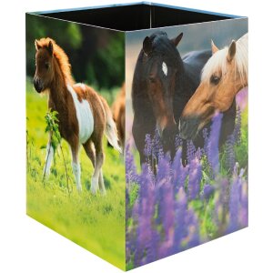 Papelera HERMA 19741 diseño prado de caballos...
