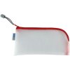 HERMA 20002 Bolsa universal 23x11cm rojo esquina cierre cremallera