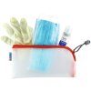 HERMA 20002 Bolsa universal 23x11cm rojo esquina cierre cremallera