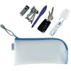 HERMA 20003 Bolsa universal 23x11cm Cremallera de esquina azul