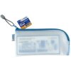 HERMA 20003 Bolsa universal 23x11cm Cremallera de esquina azul