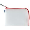 HERMA 20008 Bolsillo universal A5 26x20cm cierre cremallera rojo