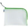HERMA 20010 Bolsillo universal A5 26x20cm cierre cremallera verde