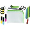 HERMA 20010 Bolsillo universal A5 26x20cm cierre cremallera verde