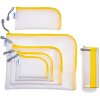 HERMA 20011 Bolsillo universal A5 26x20cm Amarillo cierre cremallera