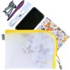 HERMA 20011 Bolsillo universal A5 26x20cm Amarillo cierre cremallera