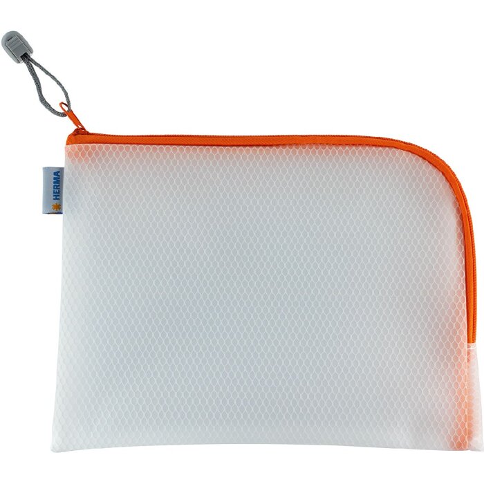 HERMA 20012 Bolsillo universal A5 26x20cm Cremallera naranja