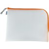 HERMA 20018 Bolsillo universal A4+ mesh look cremallera naranja 36x28 cm