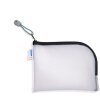 HERMA 20023 Bolsillo universal A6 negro 19x14cm esquina cierre cremallera
