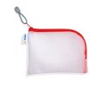 HERMA 20024 Bolsillo universal A6 19x14cm cierre cremallera rojo