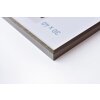 Nielsen Marco de aluminio C2 estructura gris mate 29,7x42 cm cristal acrílico