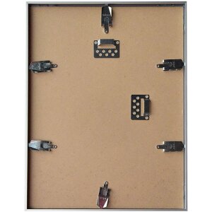 Nielsen Marco de aluminio C2 blanco brillante 29,7x42 cm Cristal acrílico