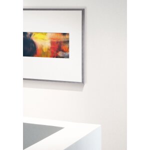 Nielsen Marco de aluminio C2 estructura plata mate 42x59,4 cm cristal acrílico