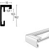 Nielsen Marco de aluminio C2 estructura gris mate 50x70 cm cristal acrílico